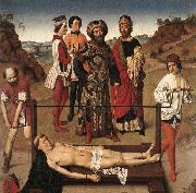 Dieric Bouts Martyrdom of St Erasmus France oil painting artist